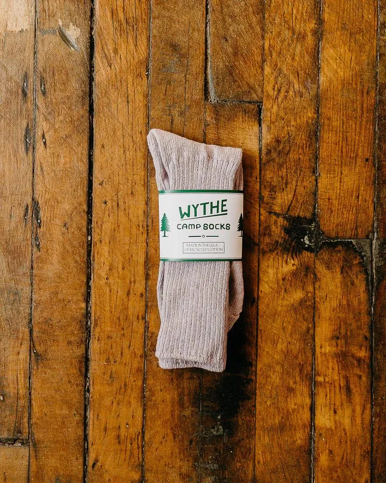Wythe Cotton Camp Socks